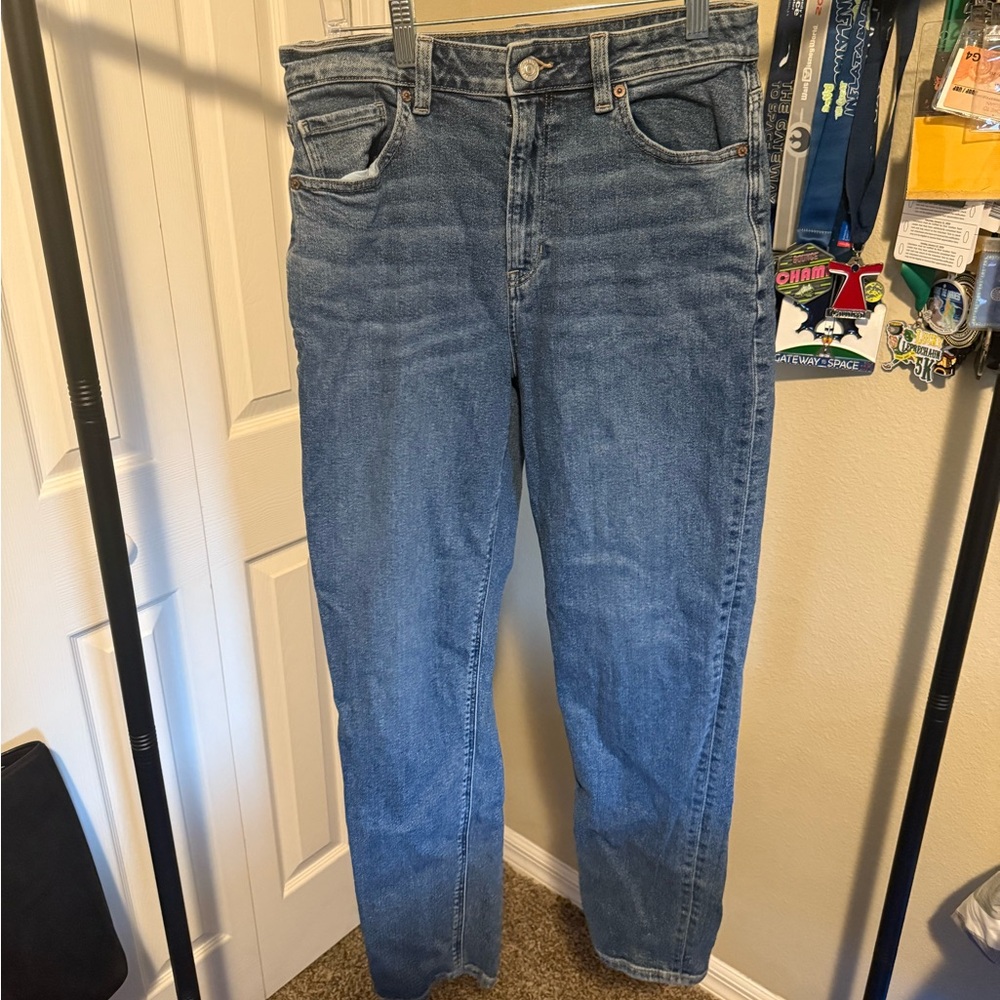American Eagle Outfitters Dark Blue Denim Jeans